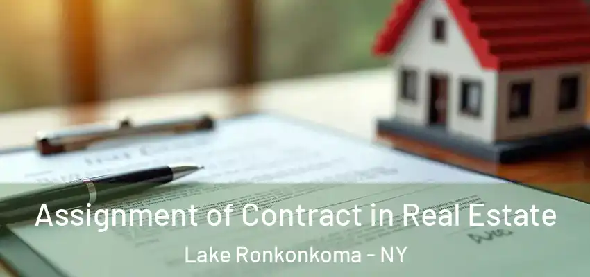  Assignment of Contract in Real Estate Lake Ronkonkoma - NY
