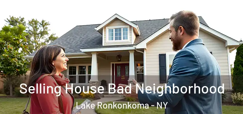 Selling House Bad Neighborhood Lake Ronkonkoma - NY